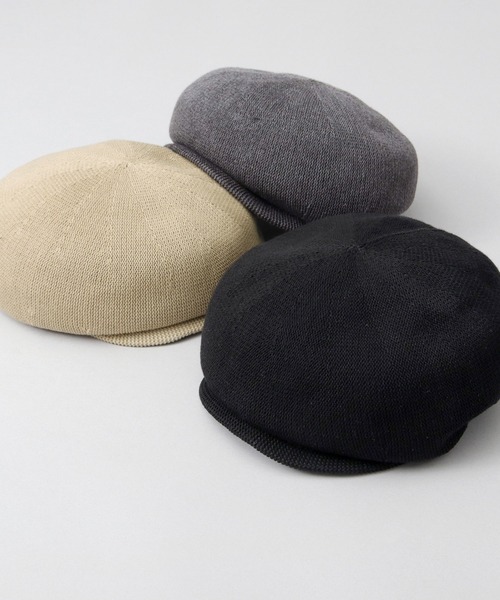 Basiquenti（ベーシックエンティ）の「ビッグシルエット コットンサーモ キャスケット（キャスケット・メンズ・ブラック/チャコール/ベージュ・FREE）」の19枚目の写真