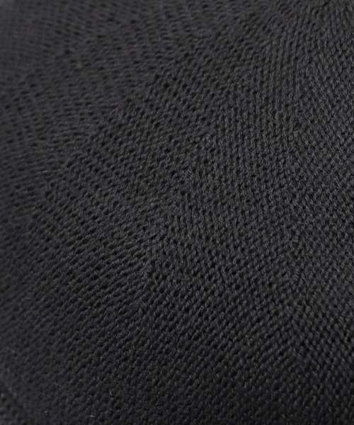 Basiquenti（ベーシックエンティ）の「ビッグシルエット コットンサーモ キャスケット（キャスケット・メンズ・ブラック/チャコール/ベージュ・FREE）」の21枚目の写真