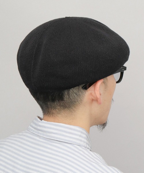 Basiquenti（ベーシックエンティ）の「ビッグシルエット コットンサーモ キャスケット（キャスケット・メンズ・ブラック/チャコール/ベージュ・FREE）」の15枚目の写真