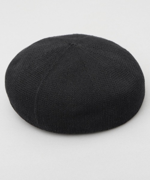 Basiquenti（ベーシックエンティ）の「ビッグシルエット コットンサーモ キャスケット（キャスケット・メンズ・ブラック/チャコール/ベージュ・FREE）」の9枚目の写真