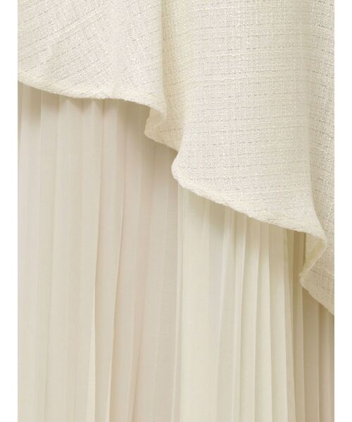 dazzlin（ダズリン）の「アシメプリーツトレンチワンピース（ワンピース・レディース・チャコールグレー/オフホワイト/その他・MEDIUM/SMALL/X-SMALL）」の12枚目の写真