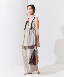 THOUSAND MILE（サウザンドマイル）の「THOUSAND MILE × FREAK'S STORE/サウザンドマイル 別注 UVカット カシュクールキャミ セットアップ（その他パンツ）」