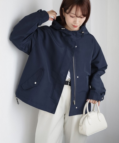 Riberry（リベリー）の「撥水マウンテンパーカー（マウンテンパーカー・レディース・アイボリー/ブラック/ネイビー・MEDIUM）」の3枚目の写真