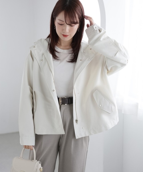 Riberry（リベリー）の「撥水マウンテンパーカー（マウンテンパーカー・レディース・アイボリー/ブラック/ネイビー・MEDIUM）」の2枚目の写真