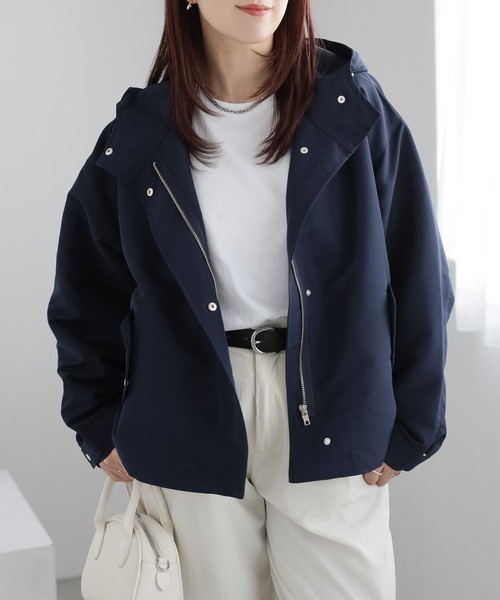 Riberry（リベリー）の「撥水マウンテンパーカー（マウンテンパーカー・レディース・アイボリー/ブラック/ネイビー・MEDIUM）」の13枚目の写真