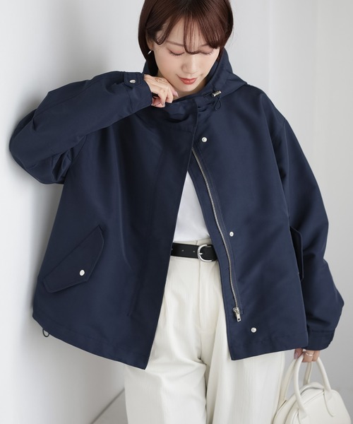 Riberry（リベリー）の「撥水マウンテンパーカー（マウンテンパーカー・レディース・アイボリー/ブラック/ネイビー・MEDIUM）」の14枚目の写真