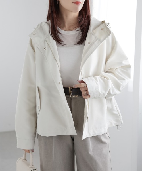 Riberry（リベリー）の「撥水マウンテンパーカー（マウンテンパーカー・レディース・アイボリー/ブラック/ネイビー・MEDIUM）」の15枚目の写真