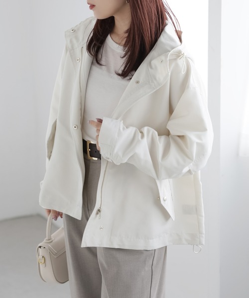 Riberry（リベリー）の「撥水マウンテンパーカー（マウンテンパーカー・レディース・アイボリー/ブラック/ネイビー・MEDIUM）」の17枚目の写真