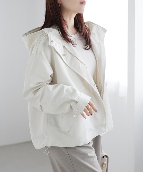 Riberry（リベリー）の「撥水マウンテンパーカー（マウンテンパーカー・レディース・アイボリー/ブラック/ネイビー・MEDIUM）」の18枚目の写真