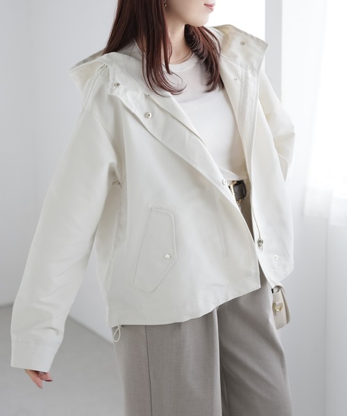 Riberry（リベリー）の「撥水マウンテンパーカー（マウンテンパーカー・レディース・アイボリー/ブラック/ネイビー・MEDIUM）」の19枚目の写真