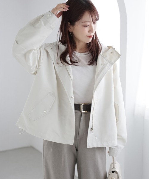 Riberry（リベリー）の「撥水マウンテンパーカー（マウンテンパーカー・レディース・アイボリー/ブラック/ネイビー・MEDIUM）」の5枚目の写真