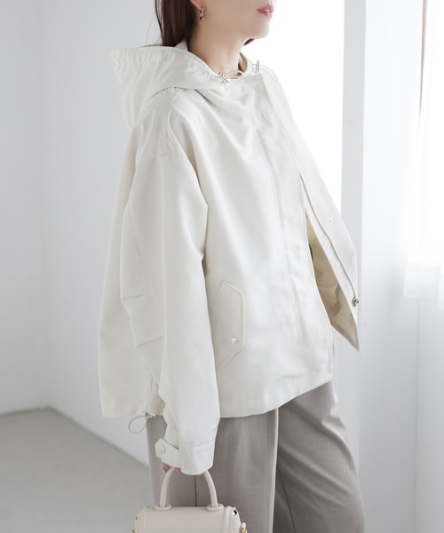 Riberry（リベリー）の「撥水マウンテンパーカー（マウンテンパーカー・レディース・アイボリー/ブラック/ネイビー・MEDIUM）」の22枚目の写真