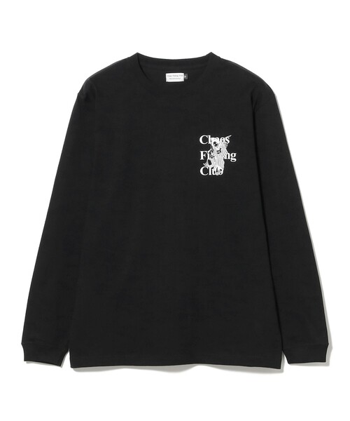 Chaos Fishing Club（カオスフィッシングクラブ）の「Chaos Fishing Club / The Original Fishing Girl T-Shirt L/S（Tシャツ/カットソー・メンズ・ホワイト/ブラック・M/L/XL）」の10枚目の写真