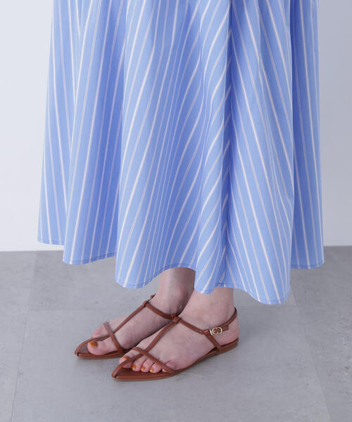 N.（N. Natural Beauty Basic）（エヌエヌナチュラルビューティーベーシック）の「オーバーシャツワンピース（シャツワンピース・レディース・ベージュ/パープル/ブルー系その他・MEDIUM/P/S）」の13枚目の写真