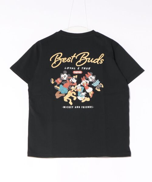 Disney(ディズニー)の「Disney(ディズニー)キャラクタープリントTシャツ 半袖 レディース/レギュラーシルエット/ミッキー&フレンズ トイ・ストーリー(Tシャツ/カットソー・レディース・ネイビー/グリーン系1/クリーム/ピンク系1/サックスブルー/グレー系2/レッド系1/ブラック系2/ライム/グレー系1/ブラック系1/ピンク系2/モカ/ホワイト系その他/ブラック系その他3/ブルー系その他・L/M)」の18枚目の写真