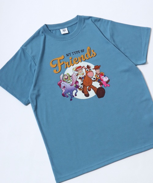 Disney(ディズニー)の「Disney(ディズニー)キャラクタープリントTシャツ 半袖 レディース/レギュラーシルエット/ミッキー&フレンズ トイ・ストーリー(Tシャツ/カットソー・レディース・ネイビー/グリーン系1/クリーム/ピンク系1/サックスブルー/グレー系2/レッド系1/ブラック系2/ライム/グレー系1/ブラック系1/ピンク系2/モカ/ホワイト系その他/ブラック系その他3/ブルー系その他・L/M)」の13枚目の写真