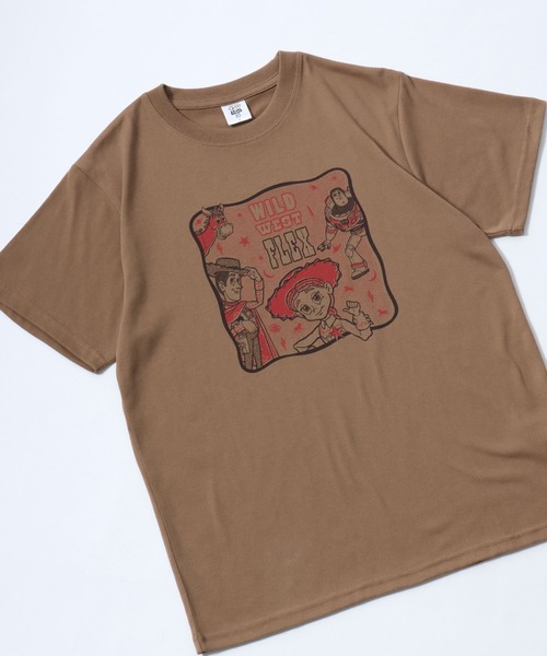 Disney(ディズニー)の「Disney(ディズニー)キャラクタープリントTシャツ 半袖 レディース/レギュラーシルエット/ミッキー&フレンズ トイ・ストーリー(Tシャツ/カットソー・レディース・ネイビー/グリーン系1/クリーム/ピンク系1/サックスブルー/グレー系2/レッド系1/ブラック系2/ライム/グレー系1/ブラック系1/ピンク系2/モカ/ホワイト系その他/ブラック系その他3/ブルー系その他・L/M)」の8枚目の写真