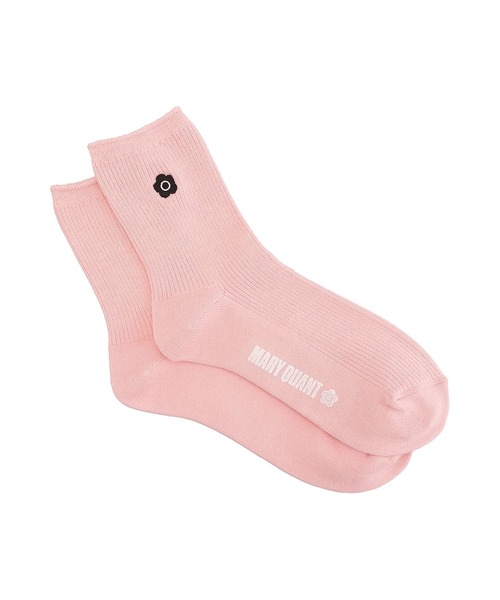 MARY QUANT（マリークワント）の「ベーシックリブ ソックス（ソックス/靴下・レディース・ピンク/ホワイト/ブラック/ネイビー・FREE）」の16枚目の写真