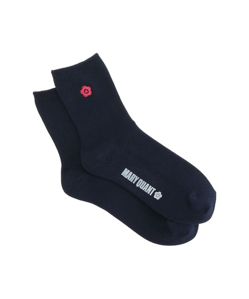 MARY QUANT（マリークワント）の「ベーシックリブ ソックス（ソックス/靴下・レディース・ピンク/ホワイト/ブラック/ネイビー・FREE）」の13枚目の写真