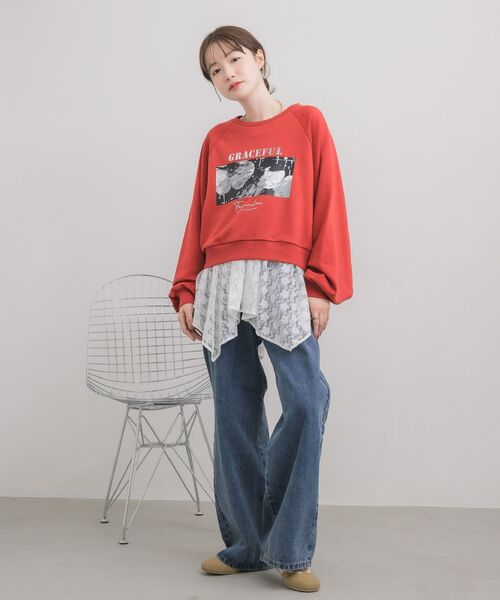 RETRO GIRL（レトロガール）の「【再入荷！】レースイレヘムキャミ（キャミソール・レディース・ブラック系その他/ホワイト系その他・FREE）」の12枚目の写真
