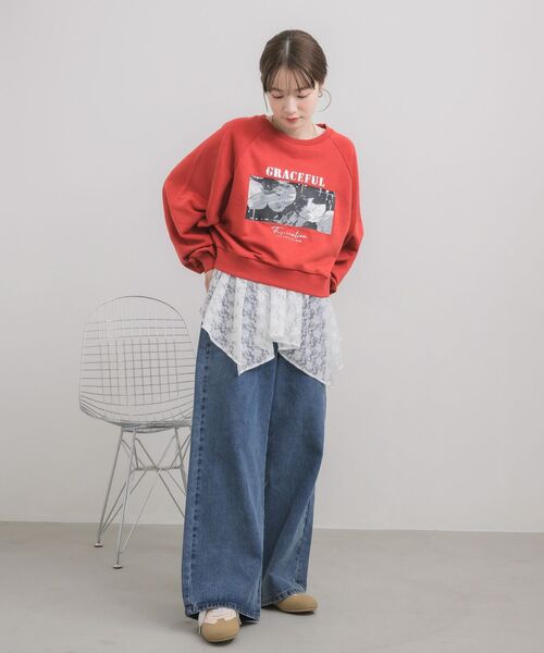 RETRO GIRL（レトロガール）の「【再入荷！】レースイレヘムキャミ（キャミソール・レディース・ブラック系その他/ホワイト系その他・FREE）」の13枚目の写真