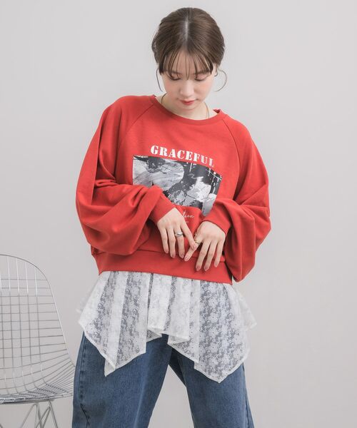 RETRO GIRL（レトロガール）の「【再入荷！】レースイレヘムキャミ（キャミソール・レディース・ブラック系その他/ホワイト系その他・FREE）」の14枚目の写真