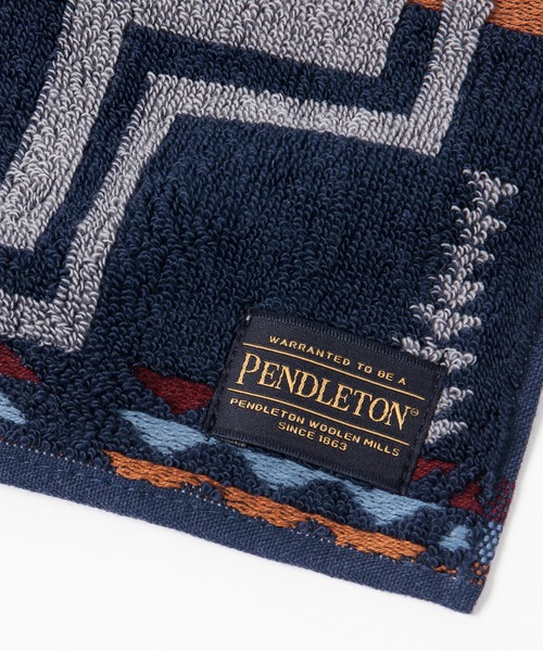 PENDLETON(ペンドルトン)の「PENDLETON/ペンドルトン エンボスマルチタオル(タオル・レディース・ネイビー/ブルー・FREE)」の4枚目の写真