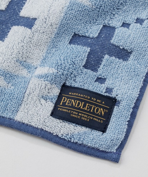 PENDLETON(ペンドルトン)の「PENDLETON/ペンドルトン エンボスマルチタオル(タオル・レディース・ネイビー/ブルー・FREE)」の8枚目の写真