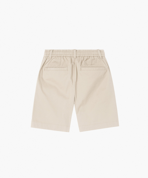 MUSINSA STANDARD KIDS（ムシンサスタンダードキッズ）の「バンディングチノショーツ[クリーム]（その他パンツ・レディース・その他・160/100/110/120/130/140/150）」の3枚目の写真