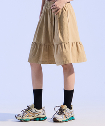 MOAA（モア）の「Breeze Tiered Skirt (BEIGE)（スカート）」