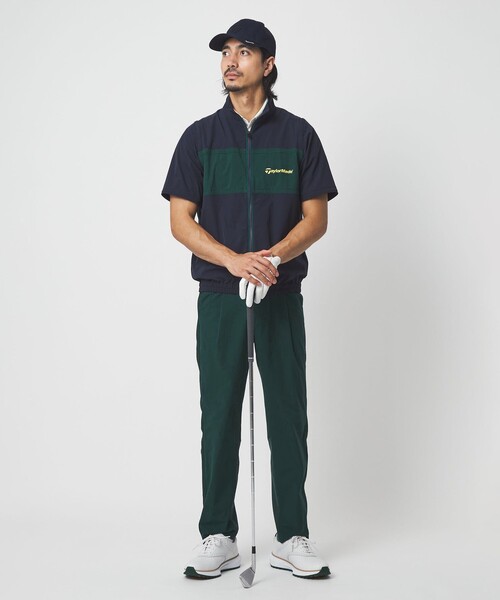 TaylorMade（テーラーメイド）の「【別注】＜TaylorMade×UNITED ARROWS＞ ユニセックス サイドライン パンツ/ストレッチ（その他パンツ・メンズ・ダークグリーン/オフホワイト/ネイビー・S/M/L/XL）」の19枚目の写真