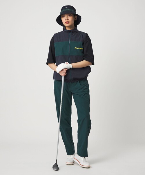 TaylorMade（テーラーメイド）の「【別注】＜TaylorMade×UNITED ARROWS＞ ユニセックス サイドライン パンツ/ストレッチ（その他パンツ・メンズ・ダークグリーン/オフホワイト/ネイビー・S/M/L/XL）」の21枚目の写真
