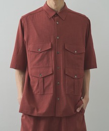 UJOH HOMME/ウジョー】2BS Belt Half Sleeve JKT / TAﾄﾛﾋﾟｶﾙ / M732