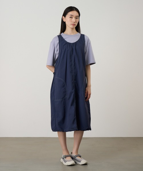 Gramicci（グラミチ）の「NYLON DRESS（Tシャツ/カットソー・メンズ・チョコ/ネイビー系・L/M）」の2枚目の写真