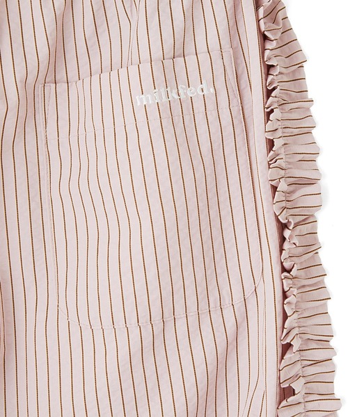 MILKFED.（ミルクフェド）の「STRIPED RUFFLE PANTS（その他パンツ・レディース・ライトパープル/ネイビー/ライトピンク・S/M）」の18枚目の写真