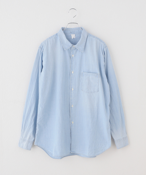 JACKSON MATISSE(ジャクソンマティス)の「【JACKSON MATISSE/ジャクソンマティス】MickeyMouse Chambray shi(シャツ/ブラウス・レディース・ブルー・LARGE)」の1枚目の写真