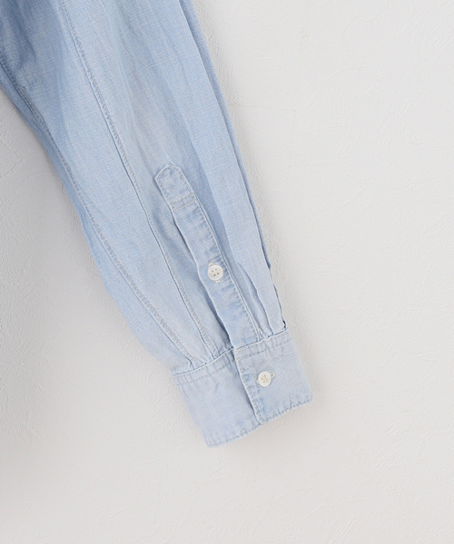 JACKSON MATISSE(ジャクソンマティス)の「【JACKSON MATISSE/ジャクソンマティス】MickeyMouse Chambray shi(シャツ/ブラウス・レディース・ブルー・LARGE)」の4枚目の写真