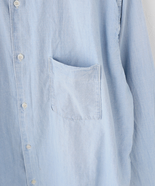 JACKSON MATISSE(ジャクソンマティス)の「【JACKSON MATISSE/ジャクソンマティス】MickeyMouse Chambray shi(シャツ/ブラウス・レディース・ブルー・LARGE)」の5枚目の写真