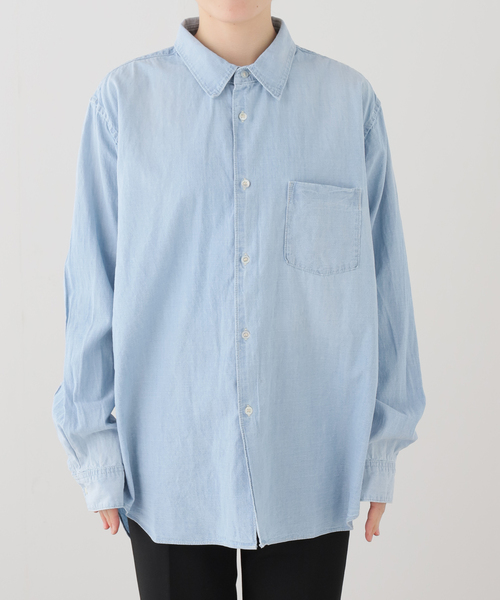 JACKSON MATISSE(ジャクソンマティス)の「【JACKSON MATISSE/ジャクソンマティス】MickeyMouse Chambray shi(シャツ/ブラウス・レディース・ブルー・LARGE)」の9枚目の写真