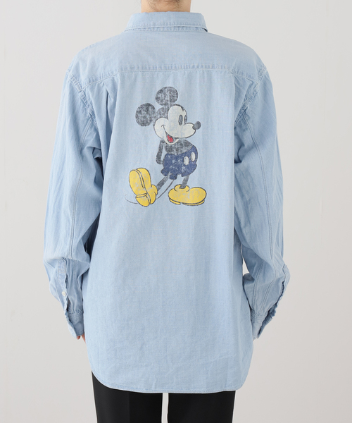 JACKSON MATISSE(ジャクソンマティス)の「【JACKSON MATISSE/ジャクソンマティス】MickeyMouse Chambray shi(シャツ/ブラウス・レディース・ブルー・LARGE)」の11枚目の写真