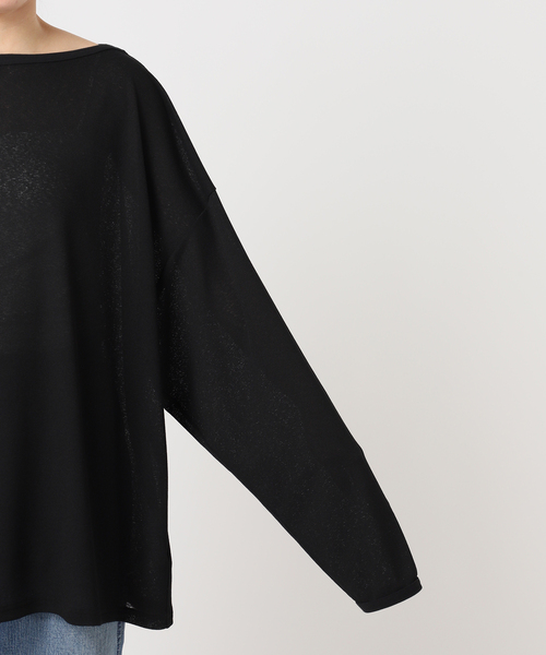 CITYSHOP（シティーショップ）の「WAFFLE LONG SLEEVE TEE：Tシャツ（Tシャツ/カットソー・レディース・ブラック/グリーン/ホワイト・FREE）」の21枚目の写真