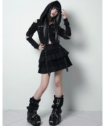 スカート LAZYSLAY LAZYSLAY スカート ジッパーフリルスカート : ZOZOTOWN Yahoo!店