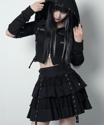 スカート LAZYSLAY LAZYSLAY スカート ジッパーフリルスカート : ZOZOTOWN Yahoo!店