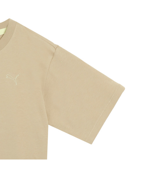 PUMA(プーマ)の「PUMA プーマ ウィメンズ ESS MX リラックス 半袖 Tシャツ(Tシャツ/カットソー・レディース・ブラック/ホワイト/サンドベージュ/ホワイト系その他5・X-LARGE/SMALL/MEDIUM/LARGE)」の16枚目の写真