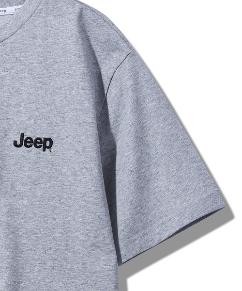 JEEP（ジープ）の「[230g] M-ロゴグラフィック半袖Tシャツ (JQ5TSU174MG)（Tシャツ/カットソー・レディース・その他・SMALL/MEDIUM/LARGE/X-LARGE/2XL/X-SMALL）」の4枚目の写真