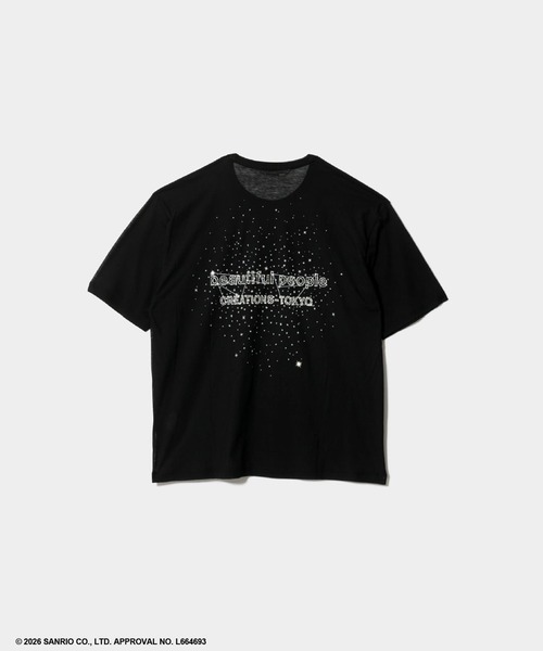 beautiful people(ビューティフルピープル)の「【beautiful people/ビューティフルピープル】MY MELODY&KUROMI 80/2 ELS jersey T/マイメロディ&クロミ/シアーTシャツ(Tシャツ/カットソー・レディース・ブラック系その他2/ブラック・36)」の10枚目の写真