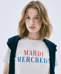 SLIM TSHIRT LA TYPO FRANCAISE / スリム Tシャツ ラ タイポ フランセーズ