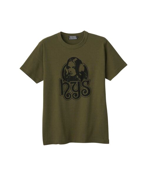 HYSTERIC GLAMOUR(ヒステリックグラマー)の「FUTURE DAYS Tシャツ(Tシャツ/カットソー・メンズ・ホワイト/ブラック/カーキ・X-LARGE/LARGE/MEDIUM/SMALL)」の3枚目の写真