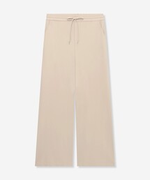 【Lesbury Easy Pants/レスベリー イージーパンツ】トリコットストレッチワイドストレートパンツ