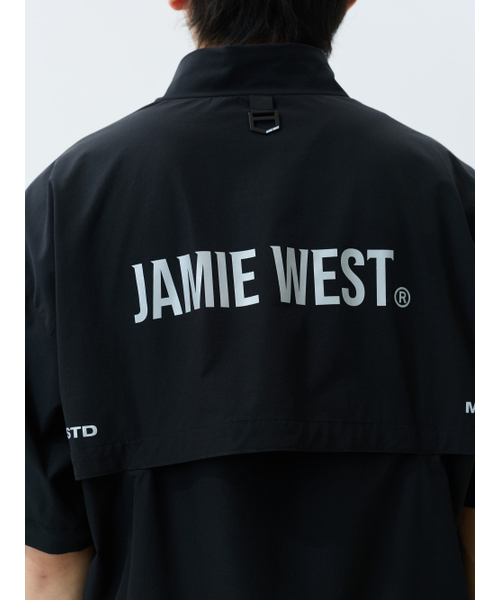 JAMIE WEST(ジェイミーウエスト)の「ナイロンデタッチャブルダブルジップウィンドブレーカー(ブラック)(ナイロンジャケット・レディース・その他・MEDIUM/LARGE/X-LARGE)」の8枚目の写真